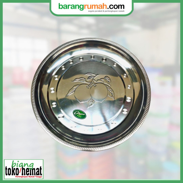 Nampan SS Bulat 40cm